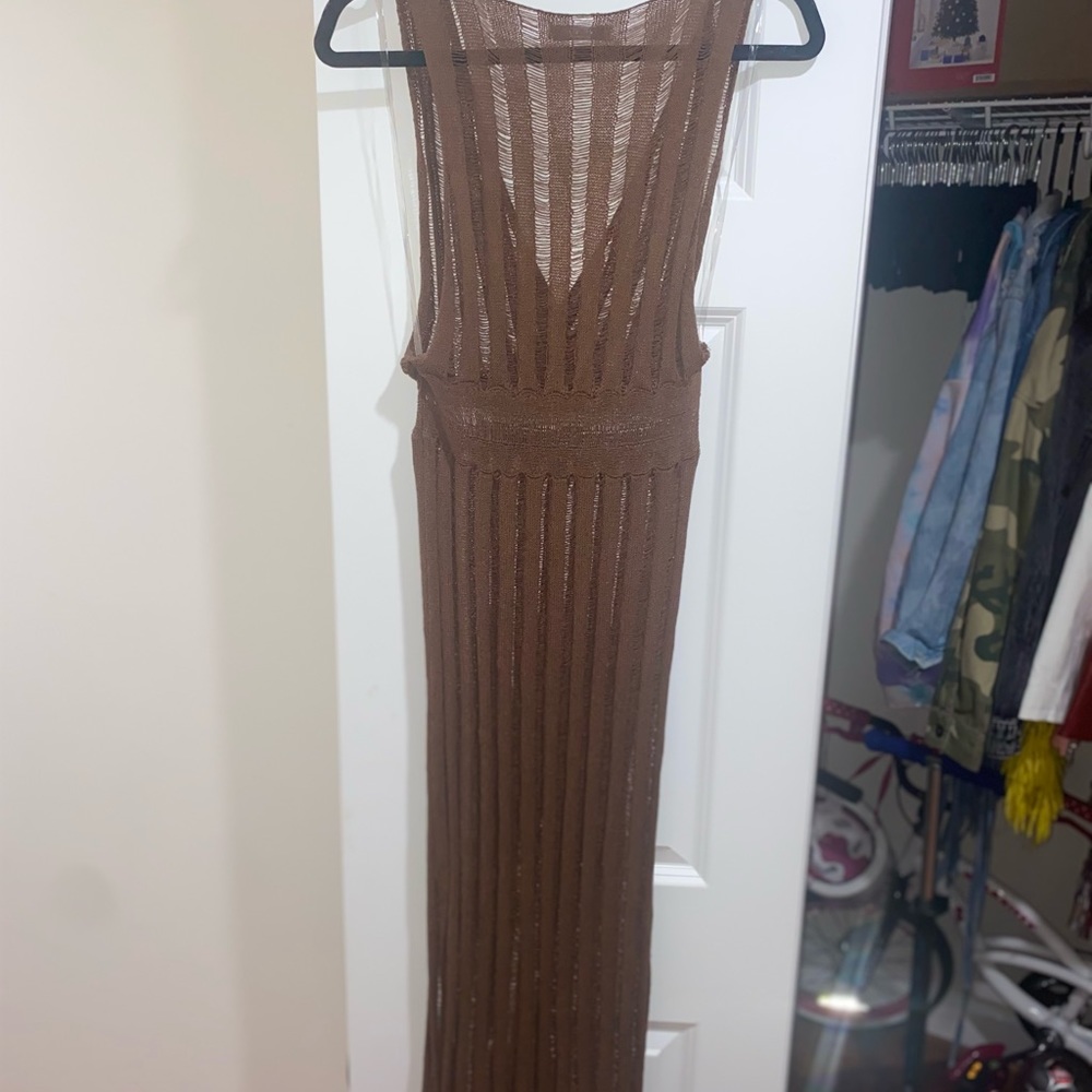 Beautiful maxi cover up dress!